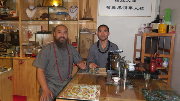 山東佛學會長來本店交流